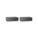 LevelOne HVE-9200P extensor audio/video Transmisor y receptor de señales AV Gris
